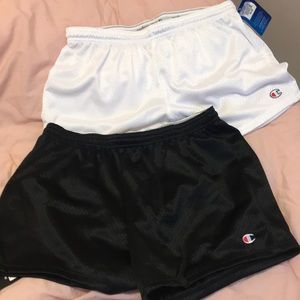 Black and white shorts (both never worn)